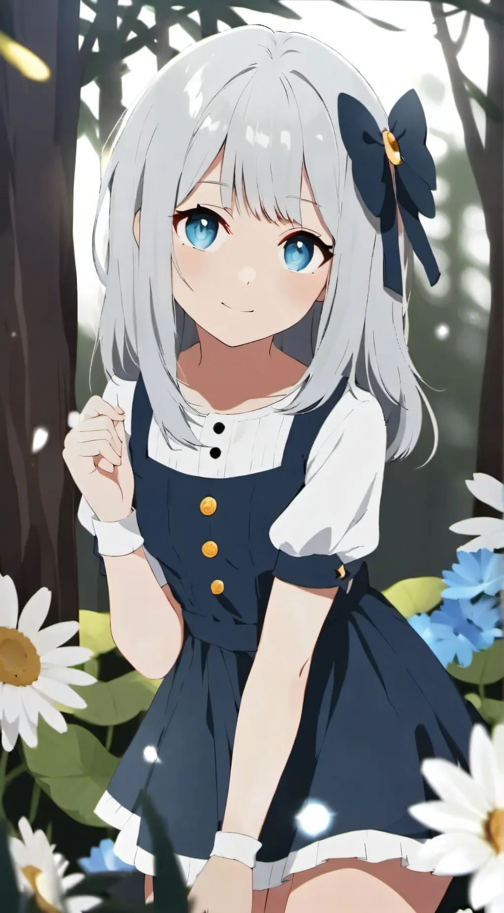 ai character: generic anime girl background