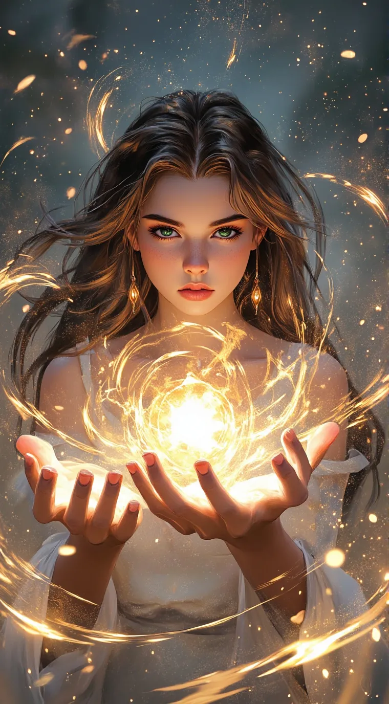 ai character: Bella  background