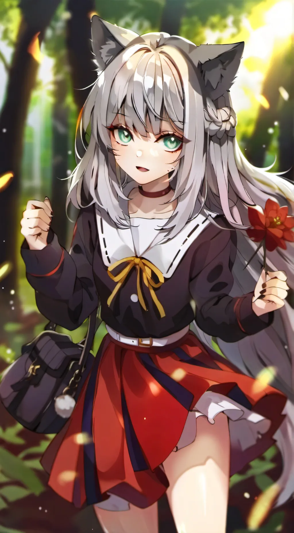 ai character: Lily background