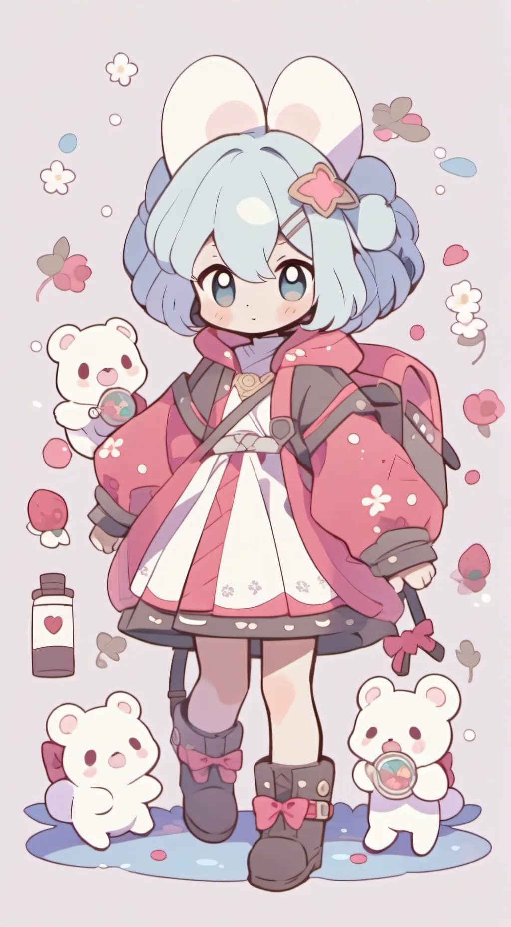 ai character: Therian afton background