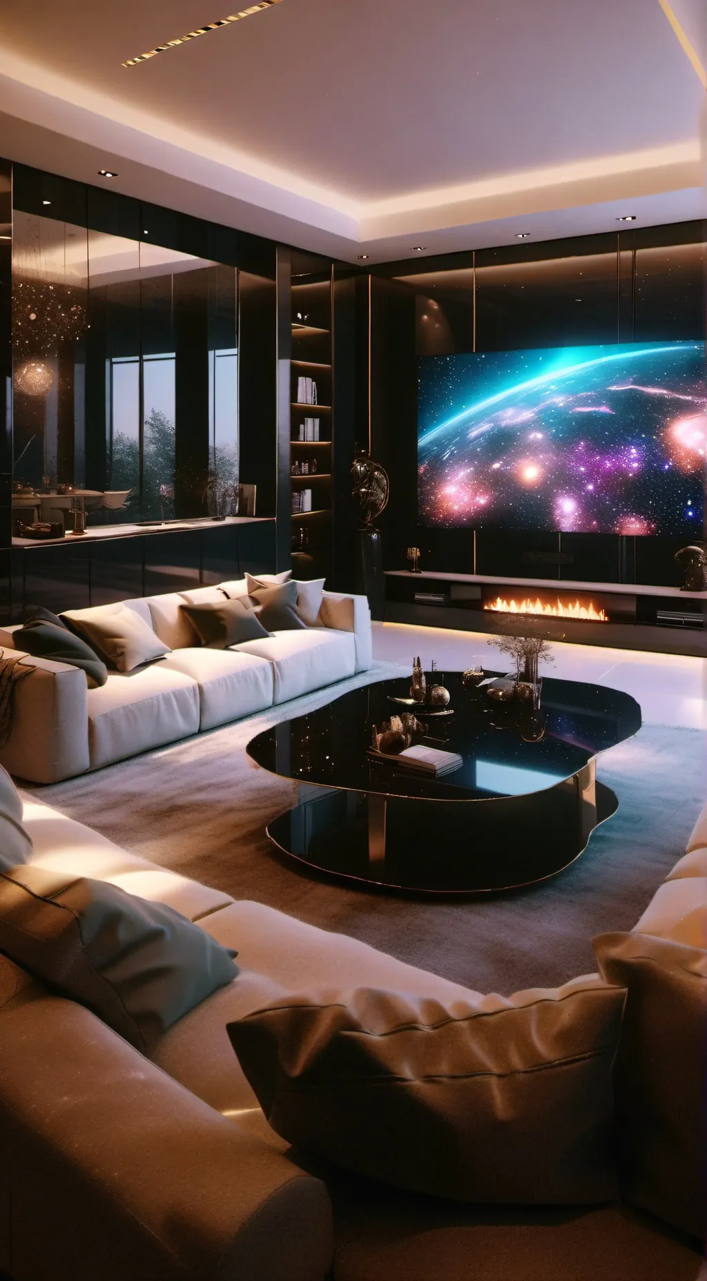 ai character: The reaction room! background