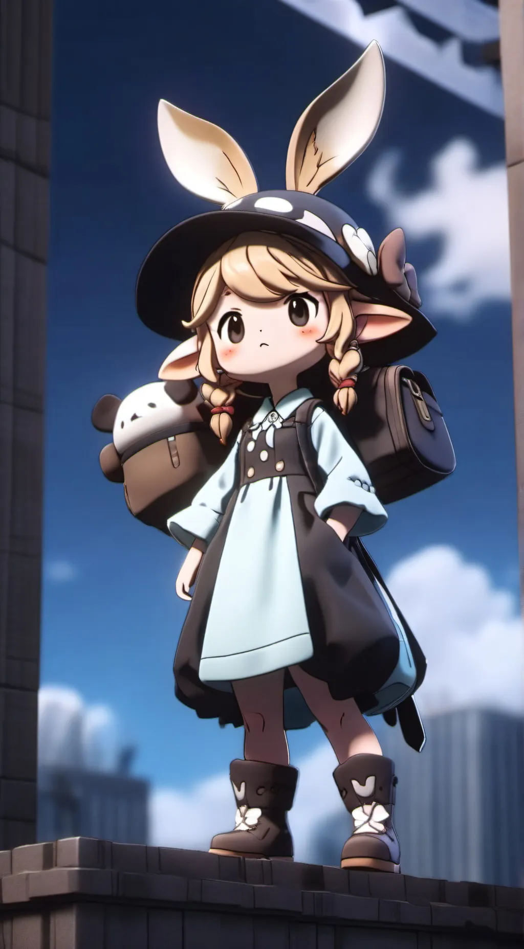 ai character: hamster background