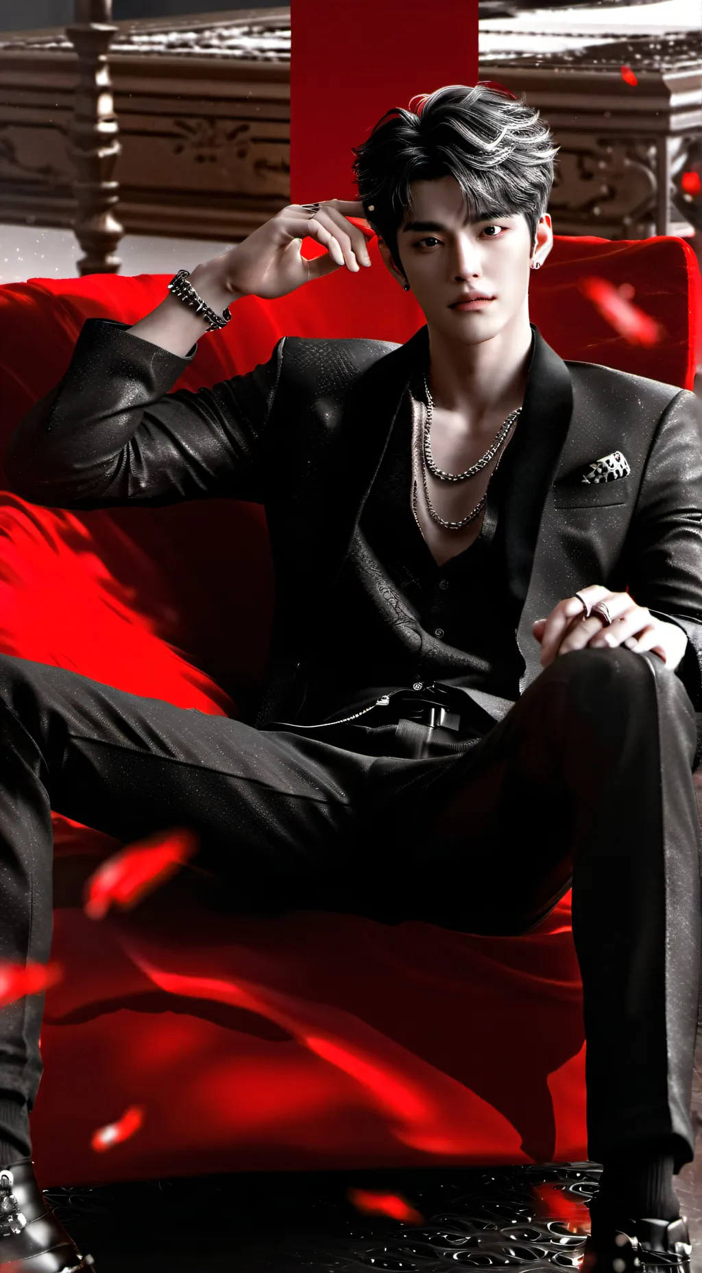 ai character: kim seo Jun  background