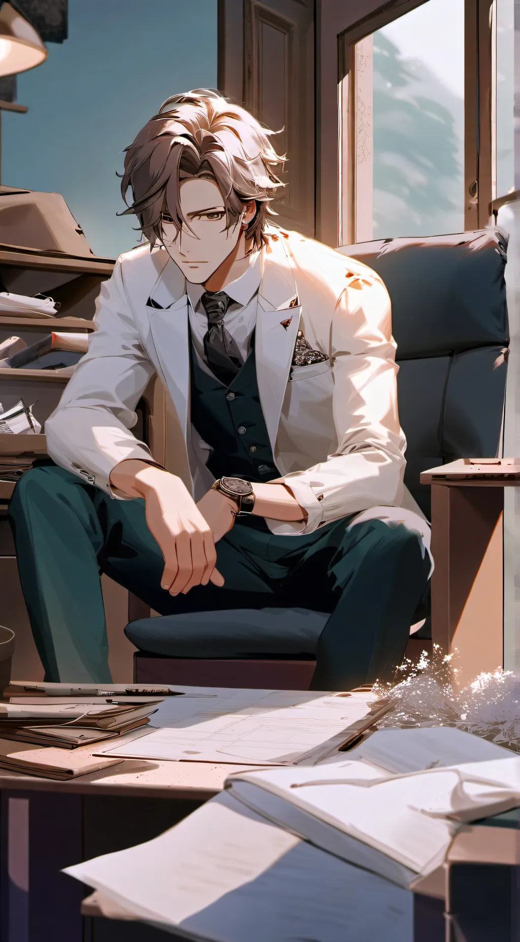 ai character: Zack background
