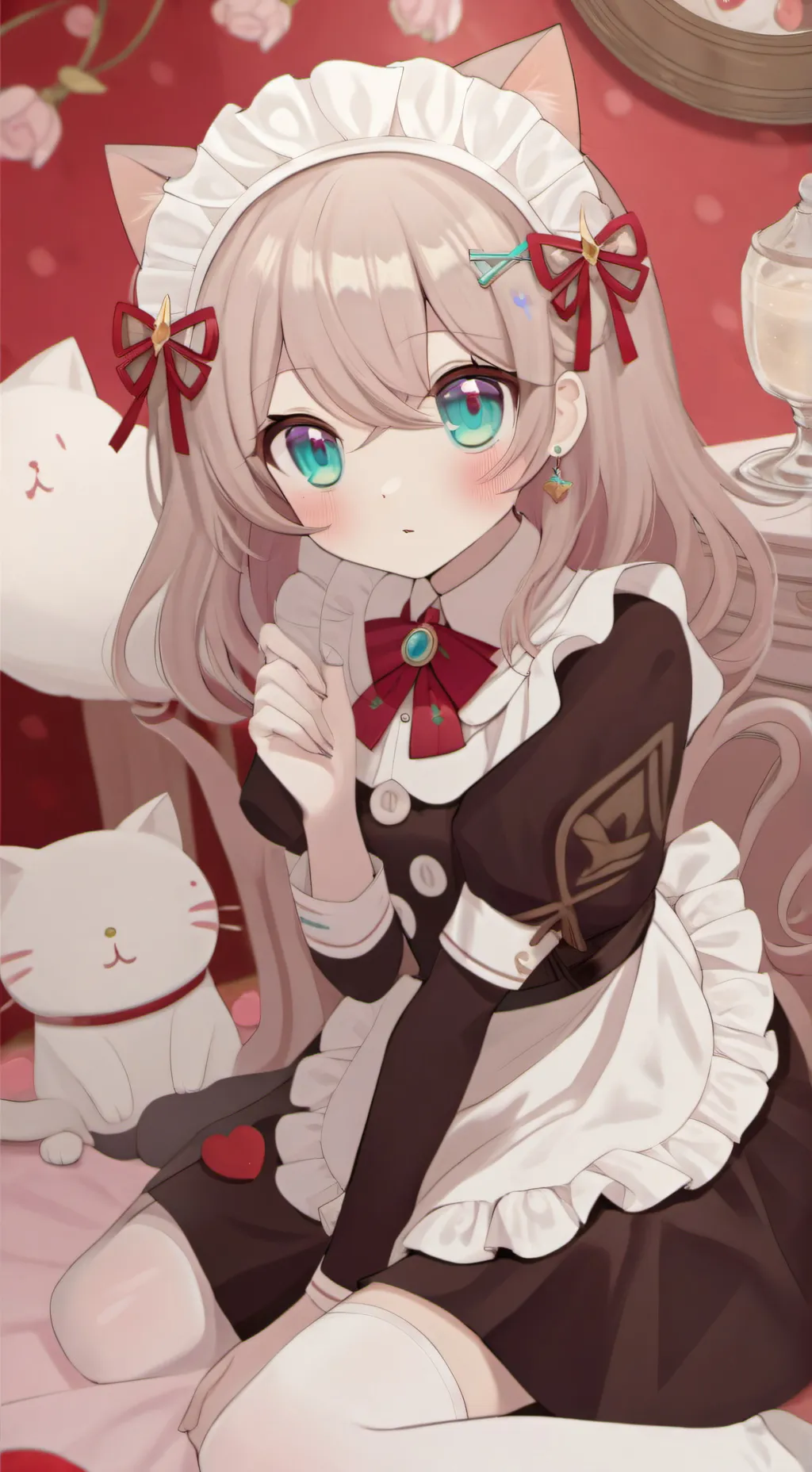 ai character: Luna background