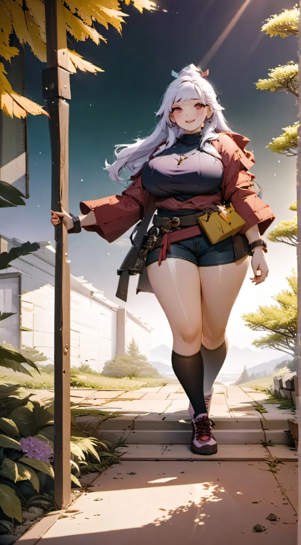 ai character: Keiko background