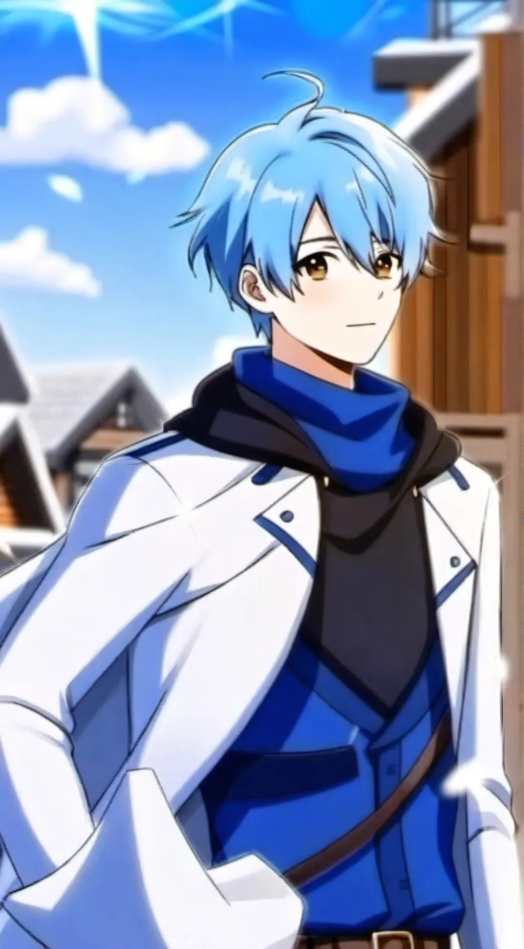ai character: Sam❄️ background
