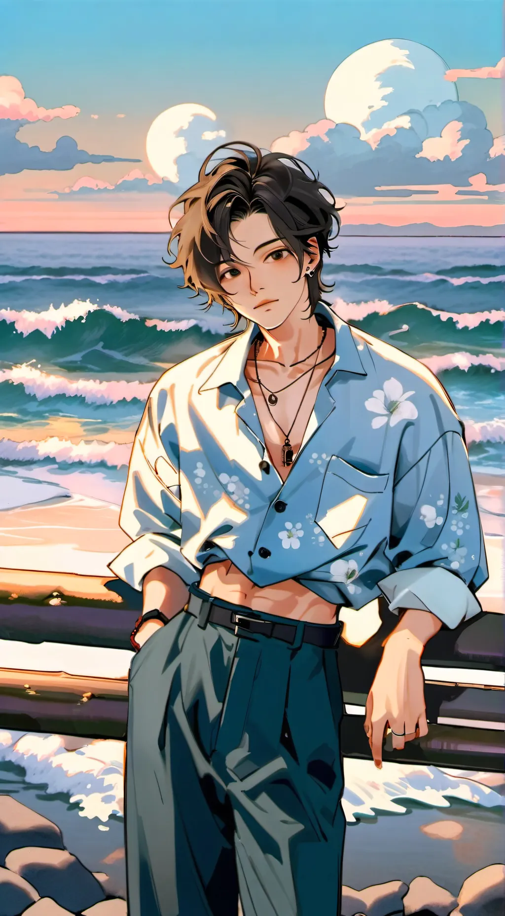 ai character: Elliot  background