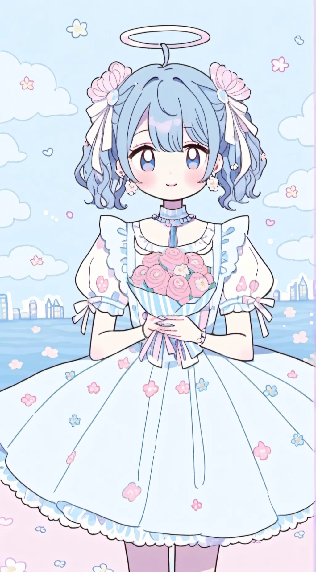 ai character: 5 greifs. (KNY) background