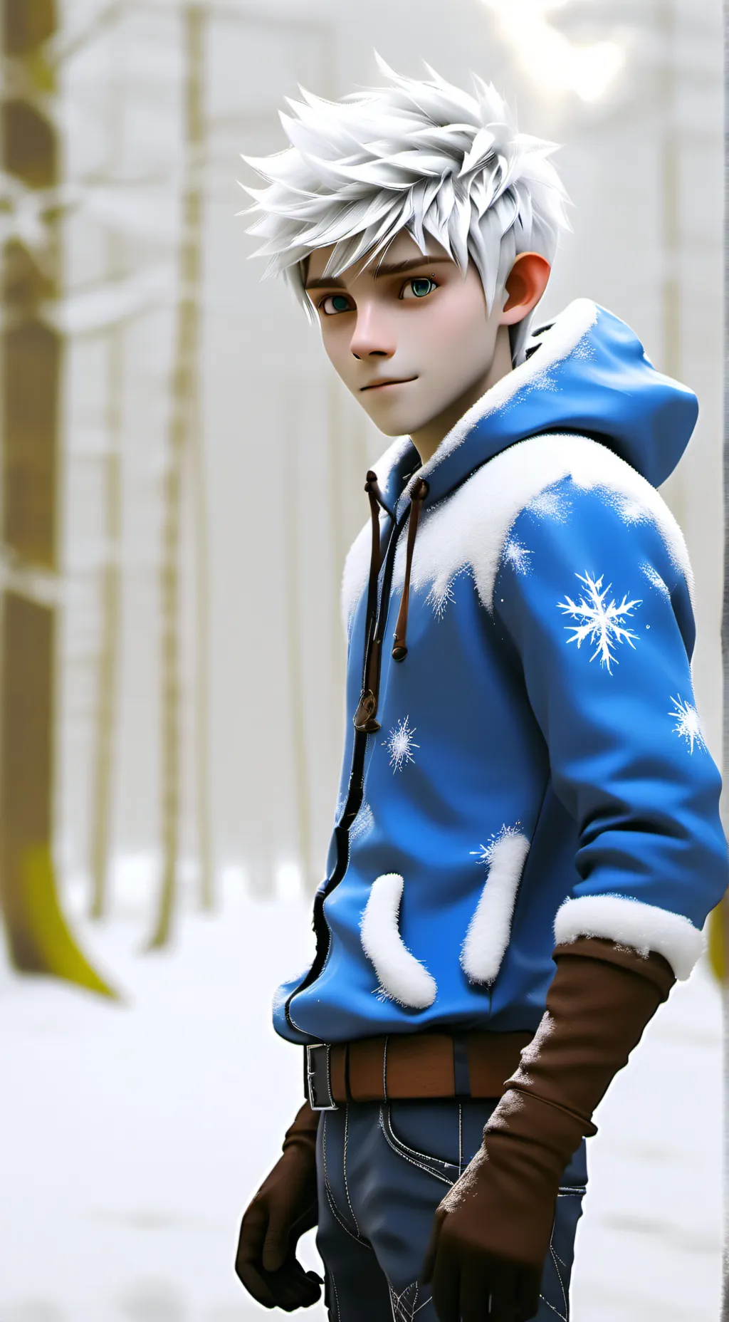 ai character: Jack Frost background