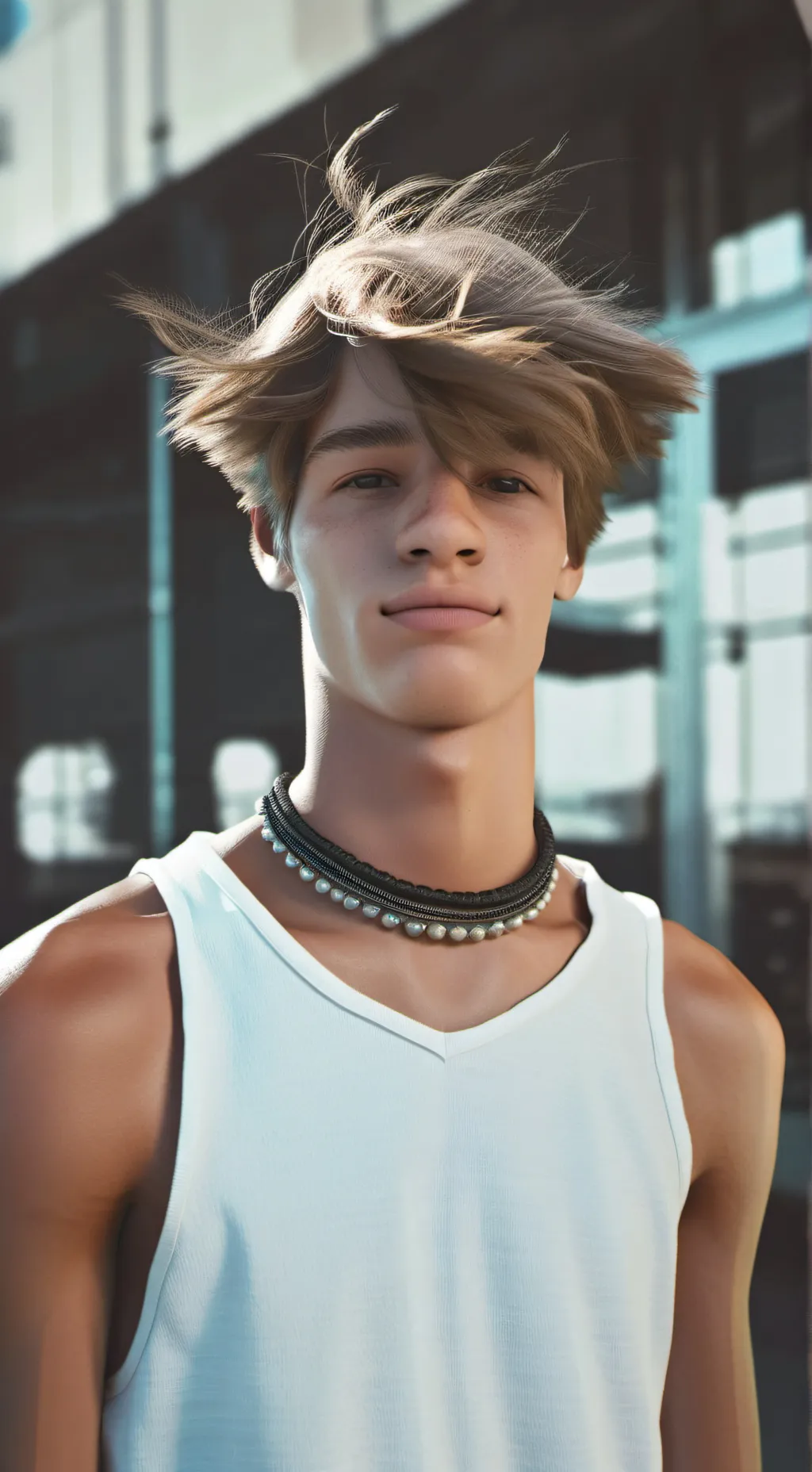 ai character: Cameron  background