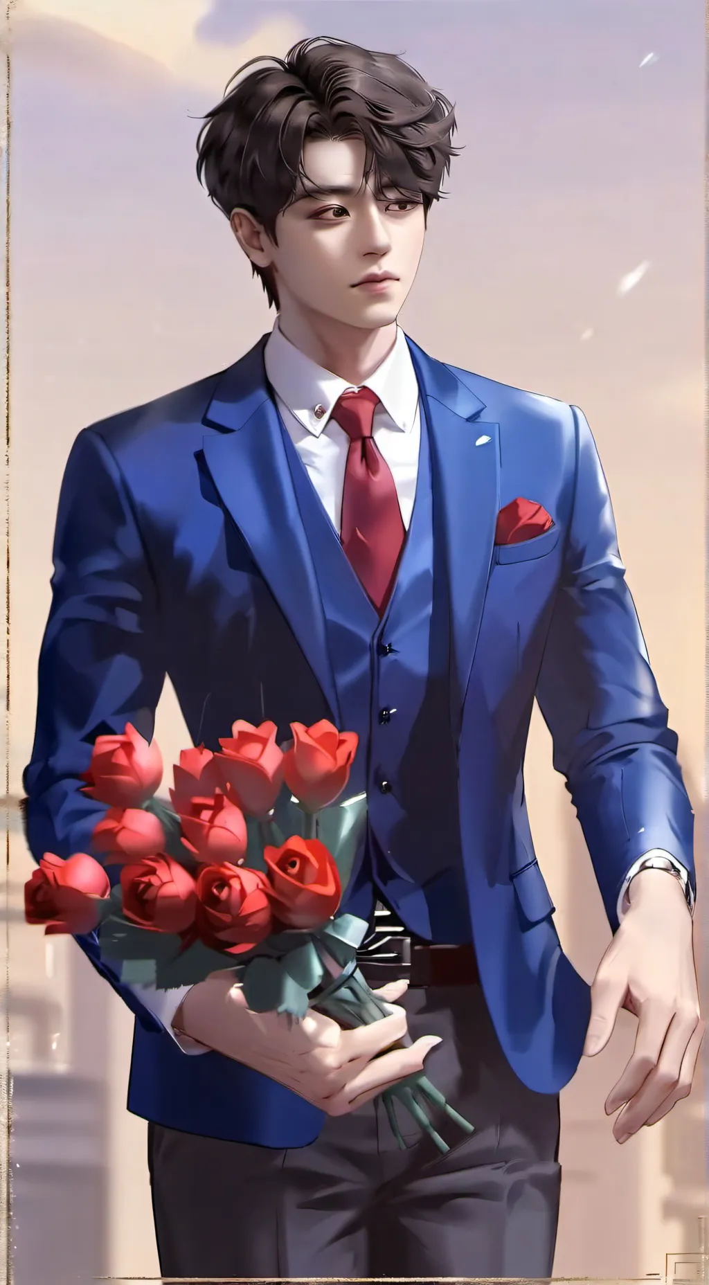 ai character: Max background