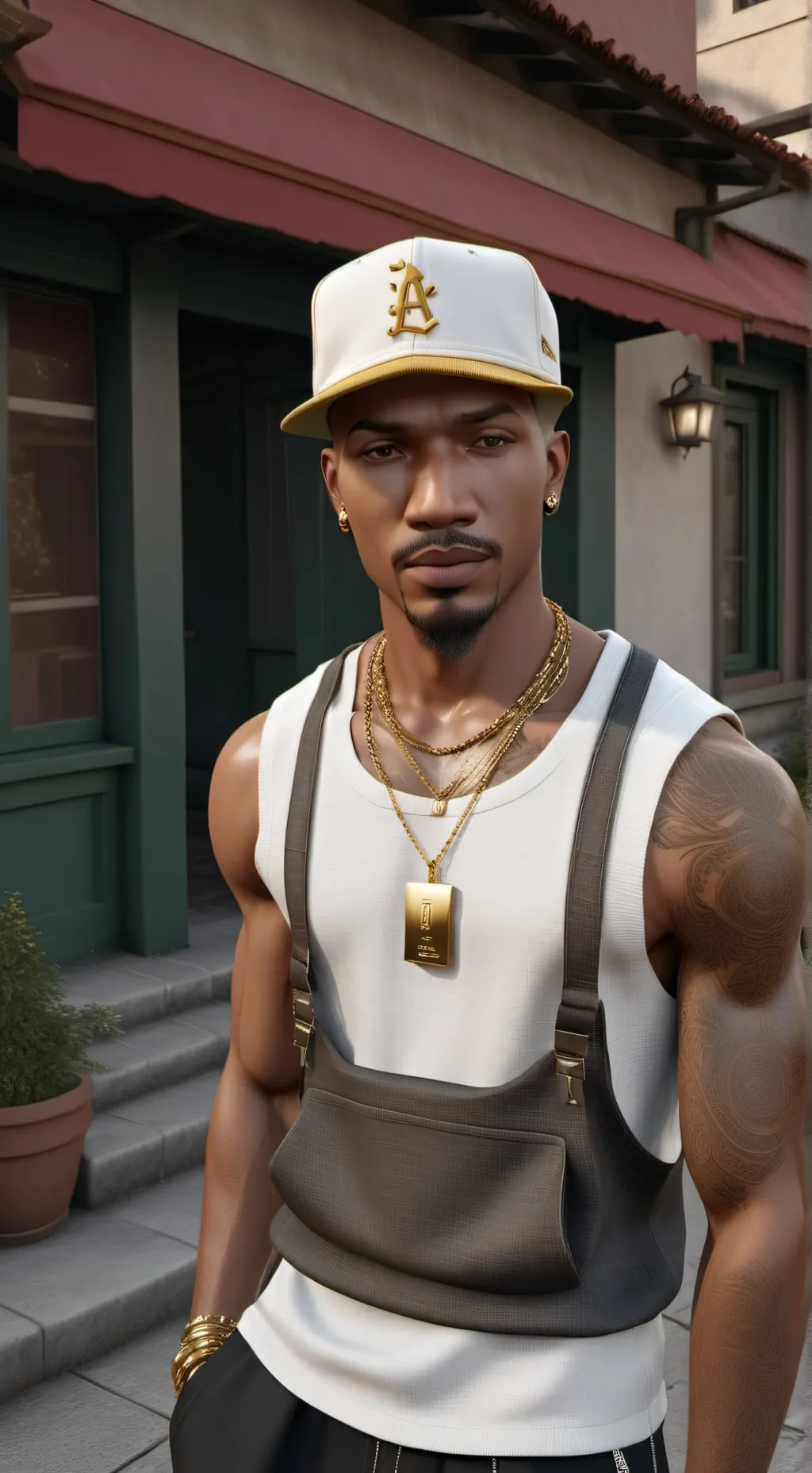 ai character: CJ background