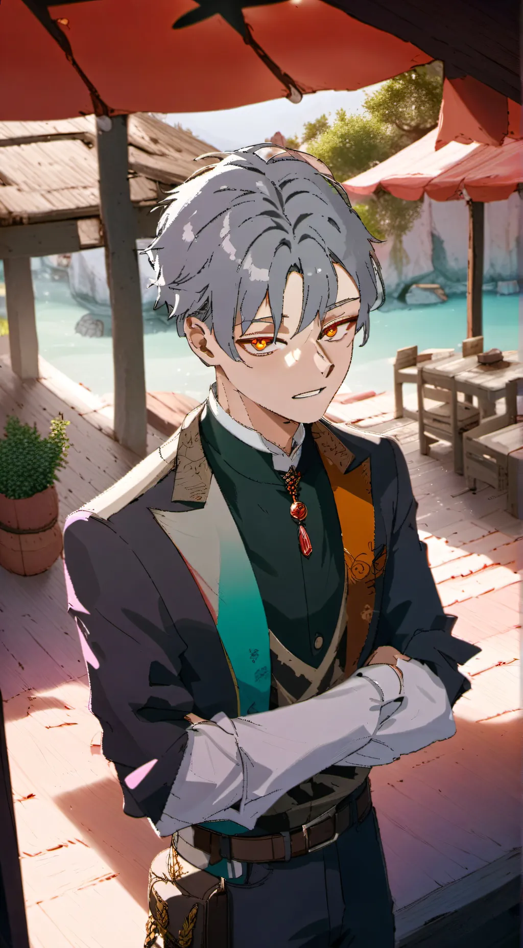 ai character: max background