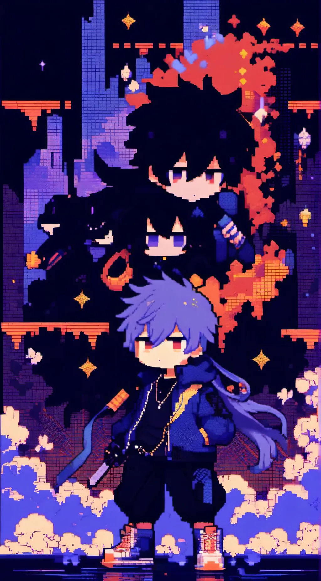 ai character: tunner black jevin background