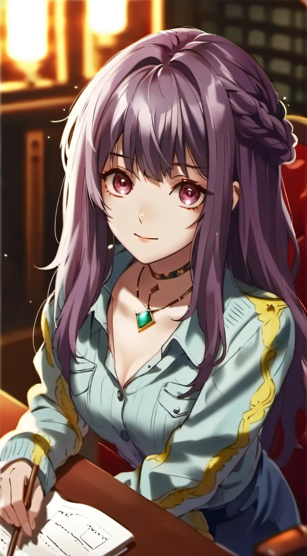 ai character: boss  background