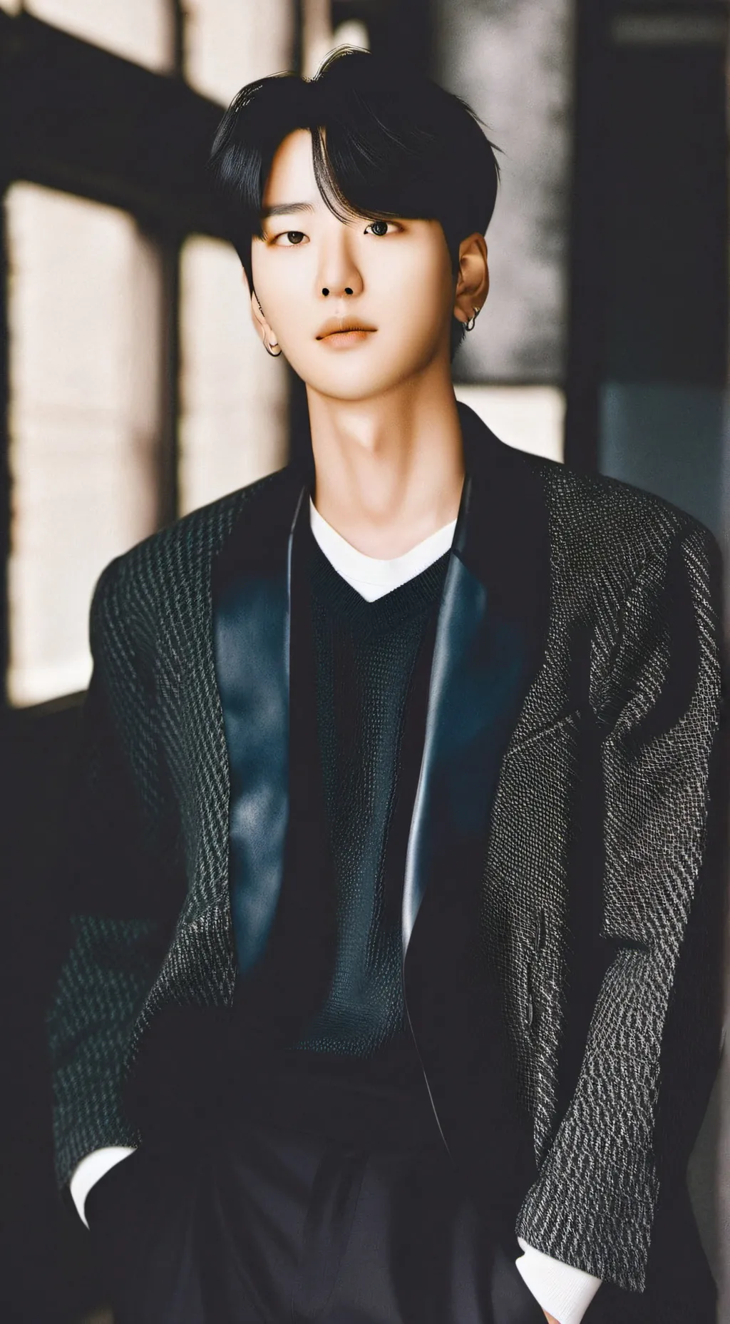 ai character: Hyunjin  background