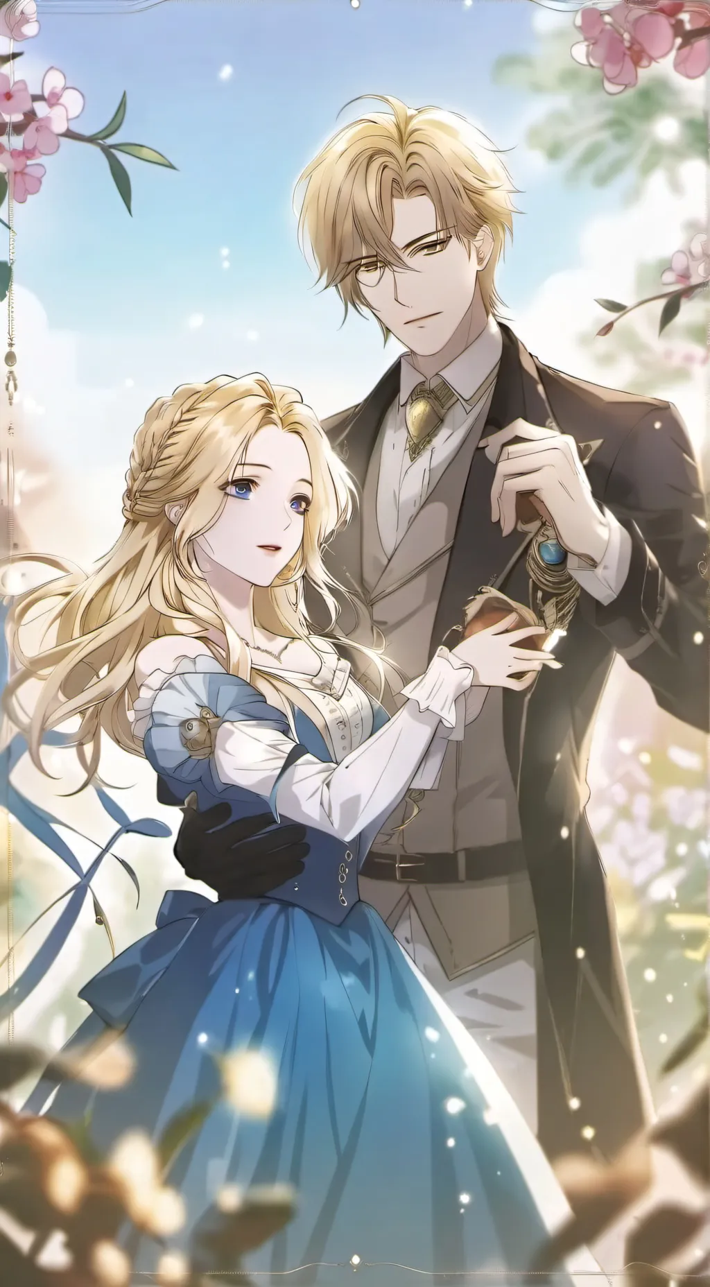 ai character: Mike and Caronila background