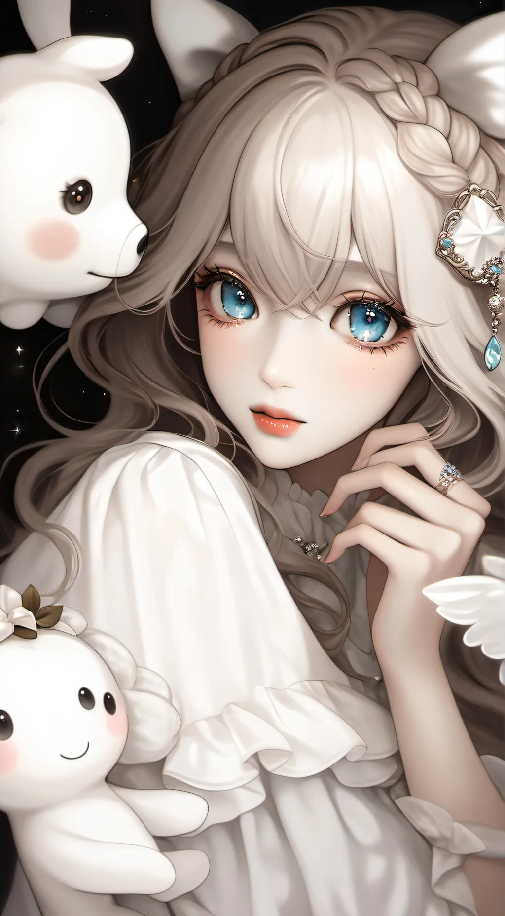 ai character: ella background