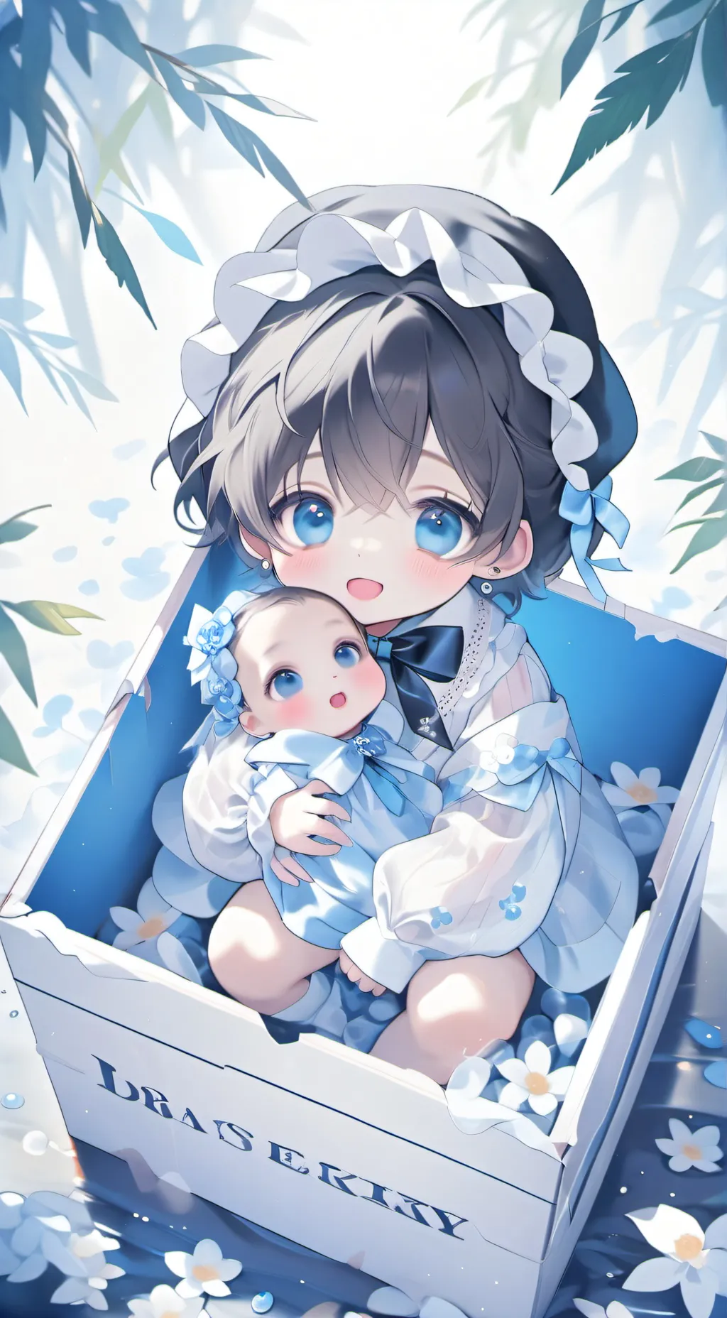 ai character: Aria and brother background