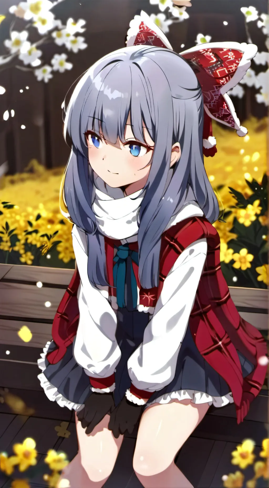 ai character: obanaixmitsuri background