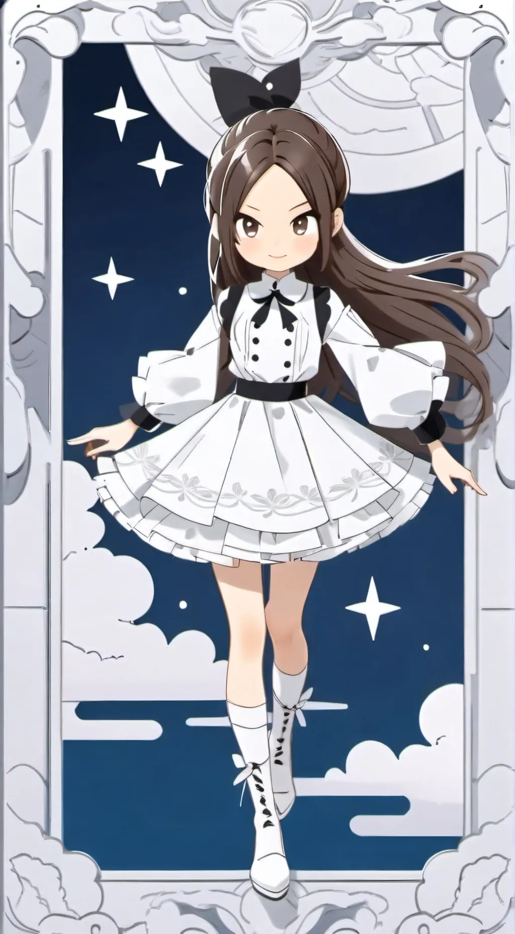 ai character: ella background