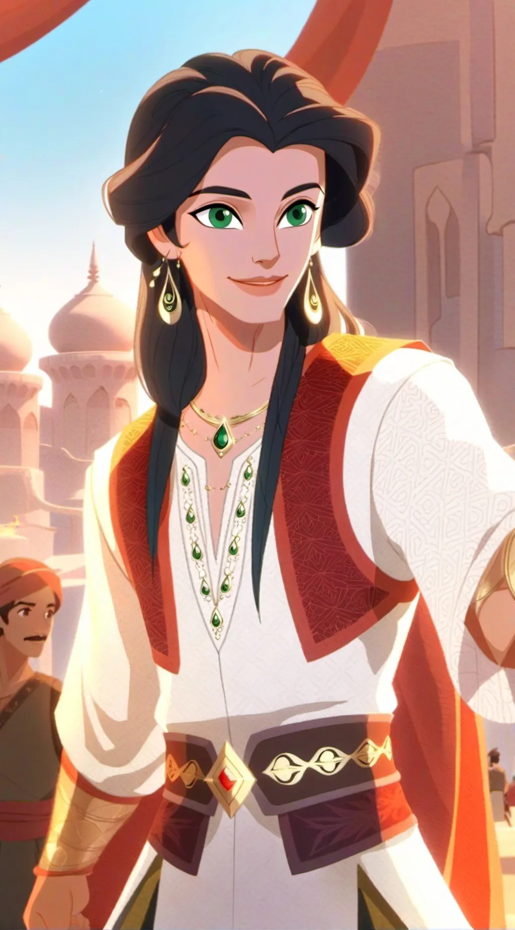 ai character: Adara background
