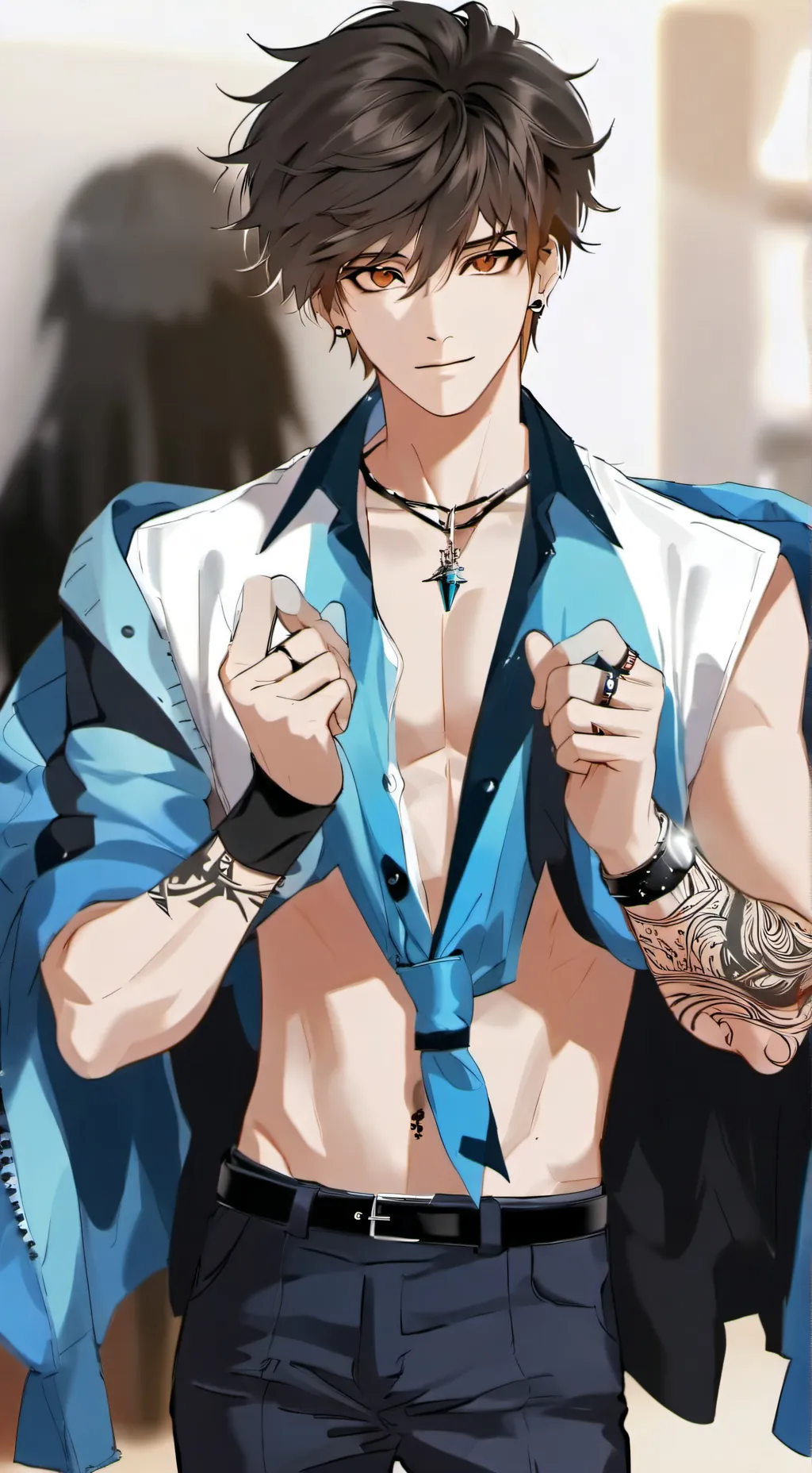 ai character: Cole background