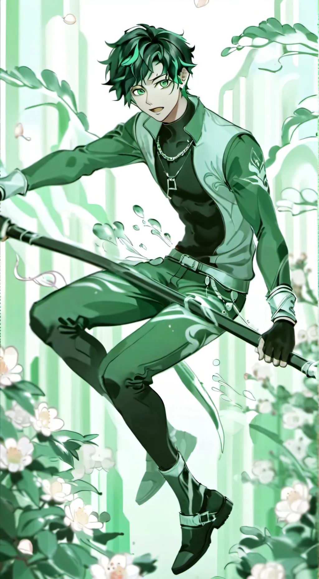 ai character: Aron background