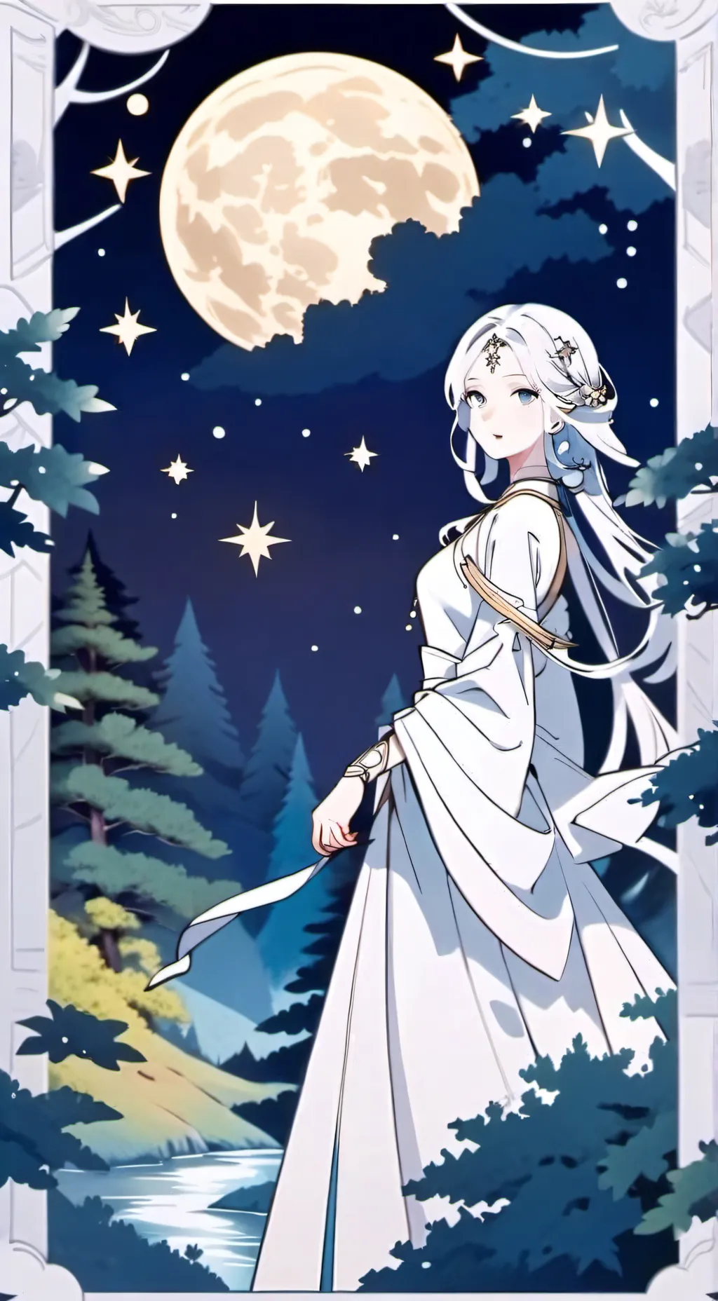 ai character: Celestria background