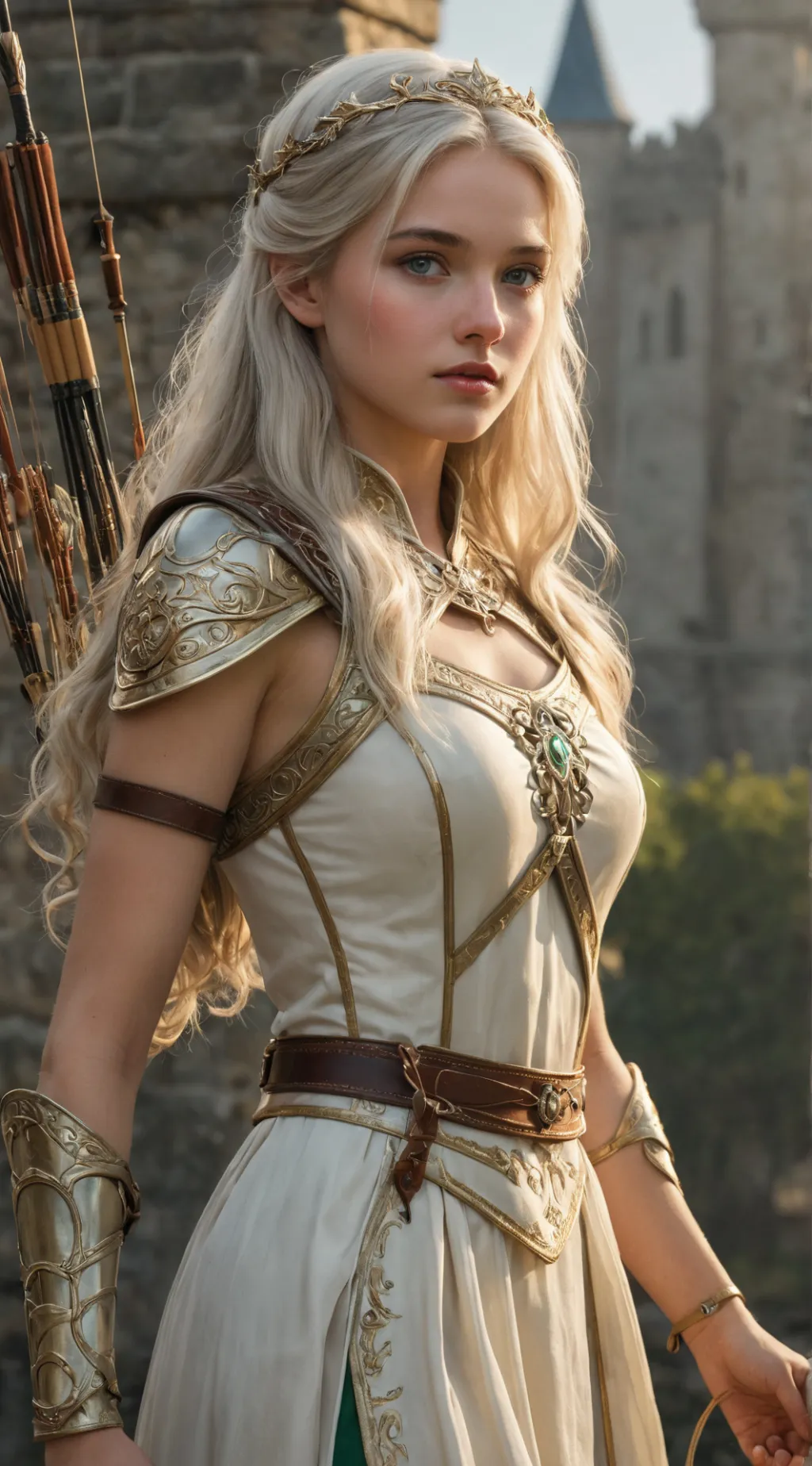 ai character: Princess Amara  background