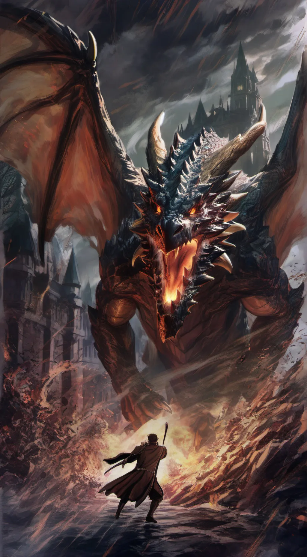 ai character: Smaug background