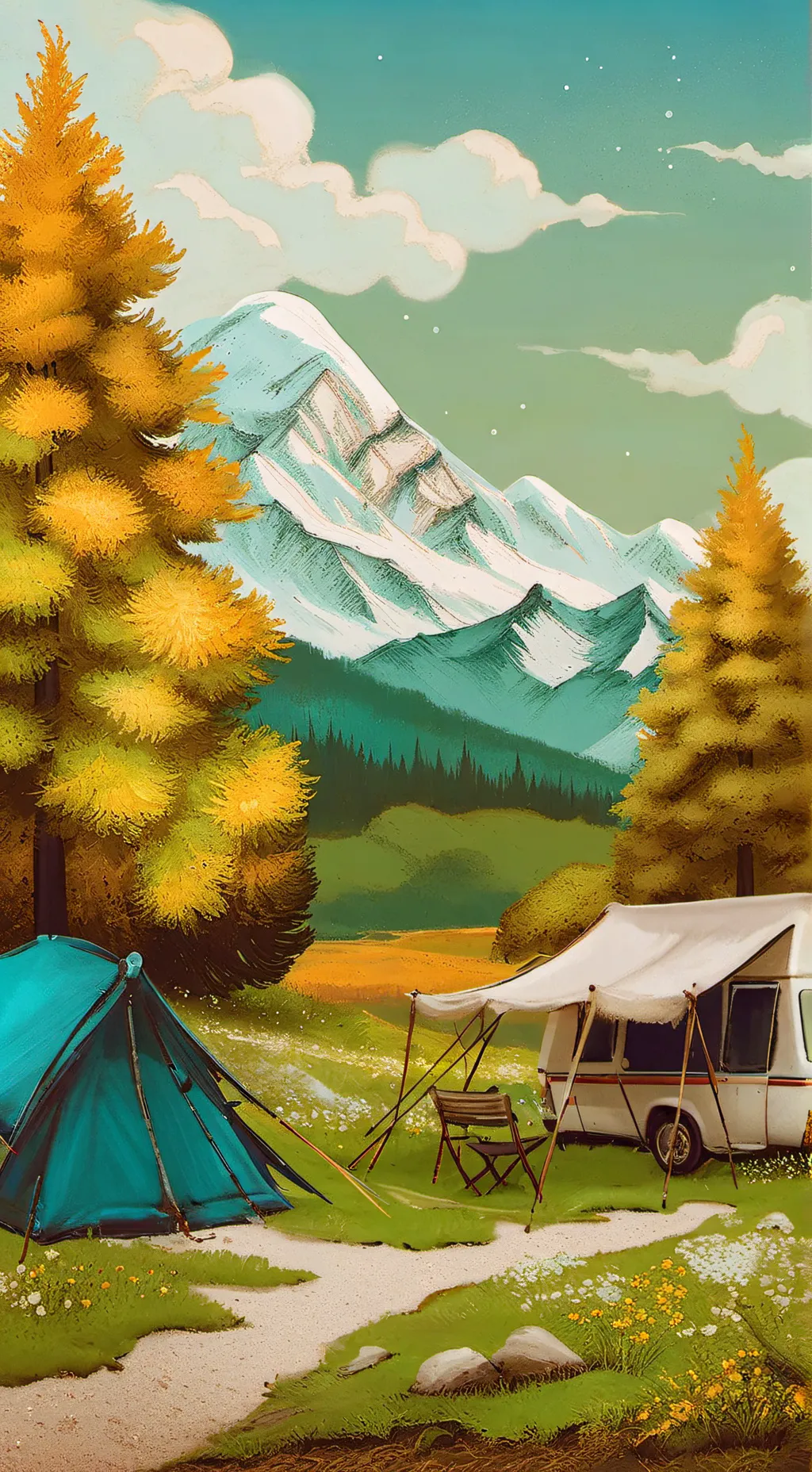 ai character: Camp hb background