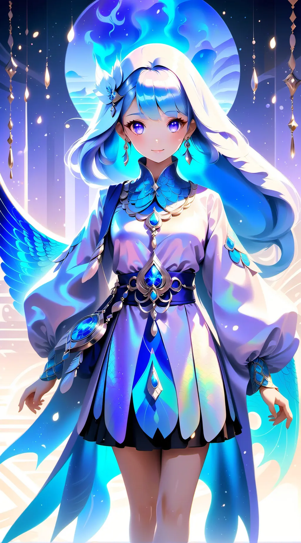 ai character: Hira background