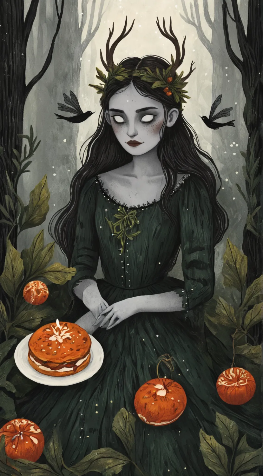 ai character: creepy Elf background