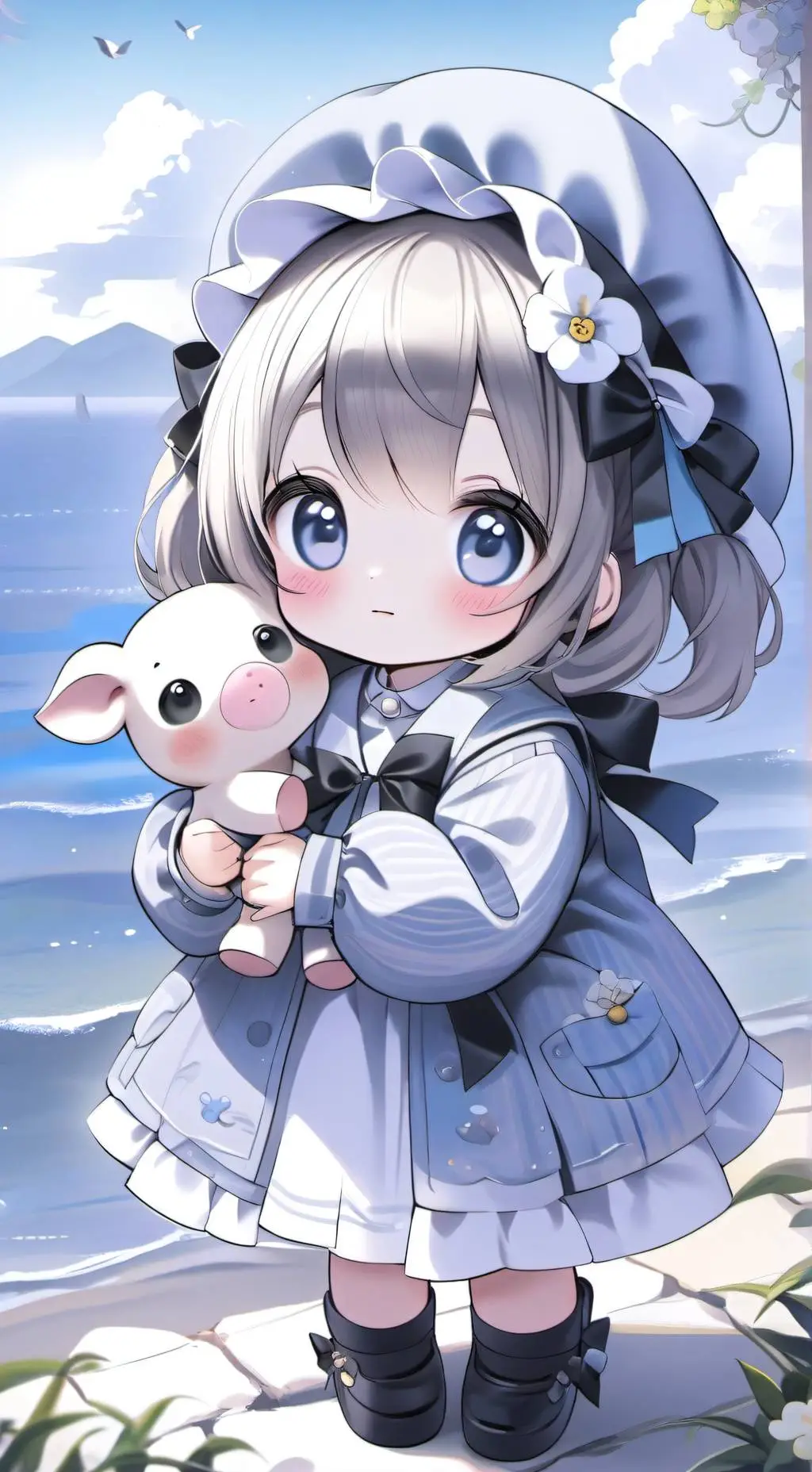 ai character: Sophie the toddler background