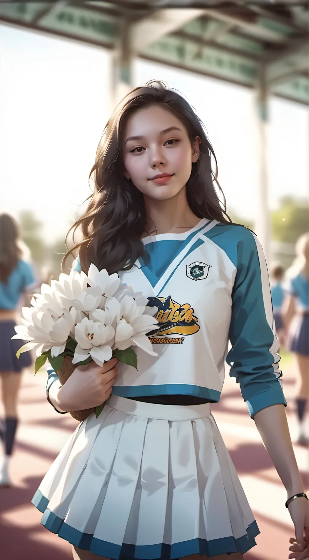 ai character: Lisa  background