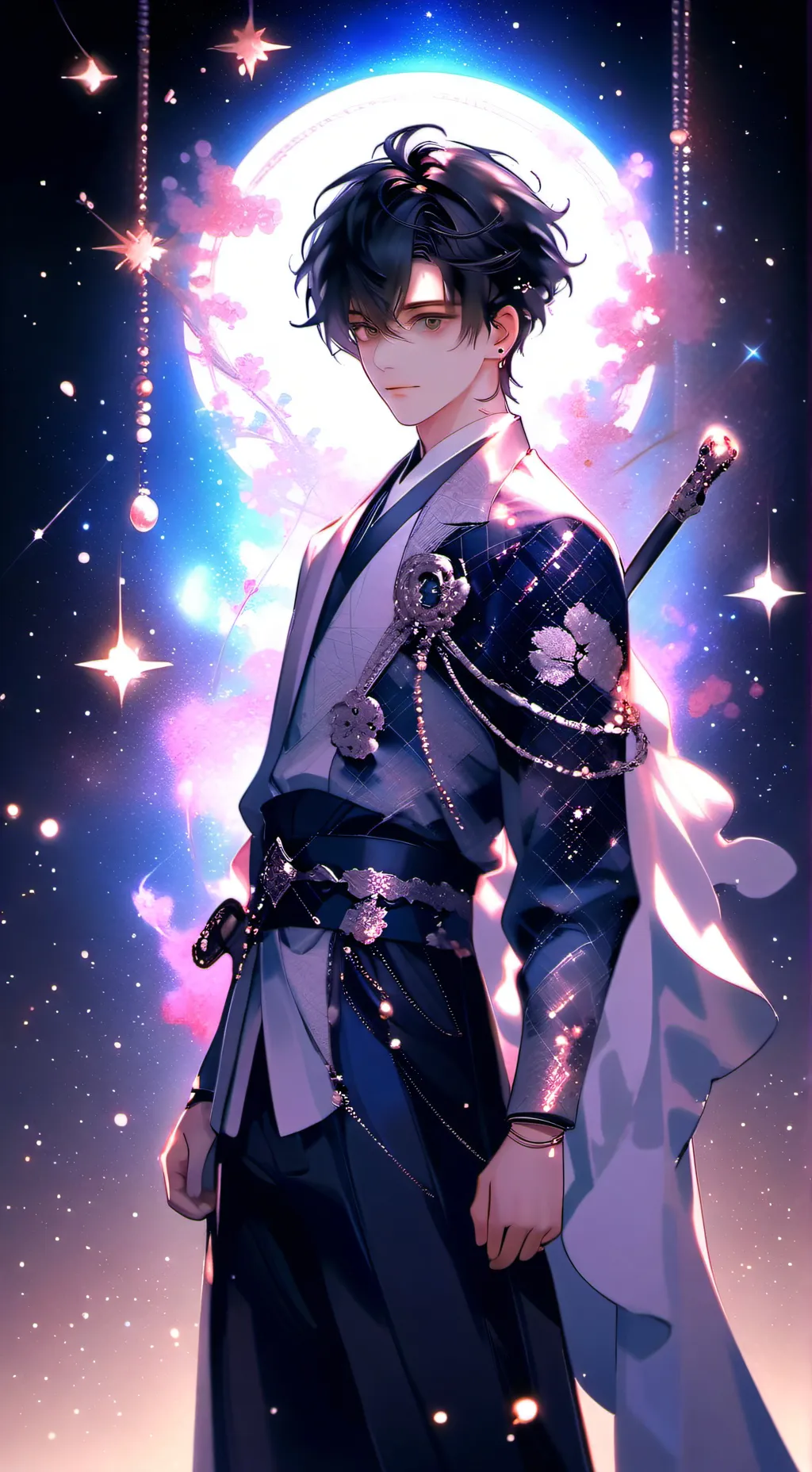 ai character: Ariel  background