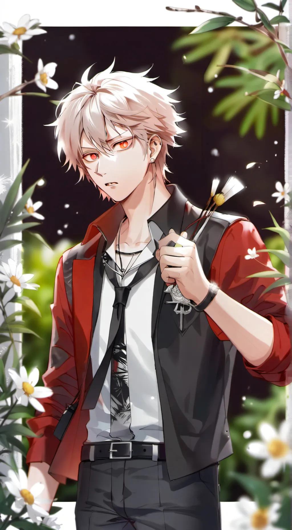 ai character: Deku 🦓 background