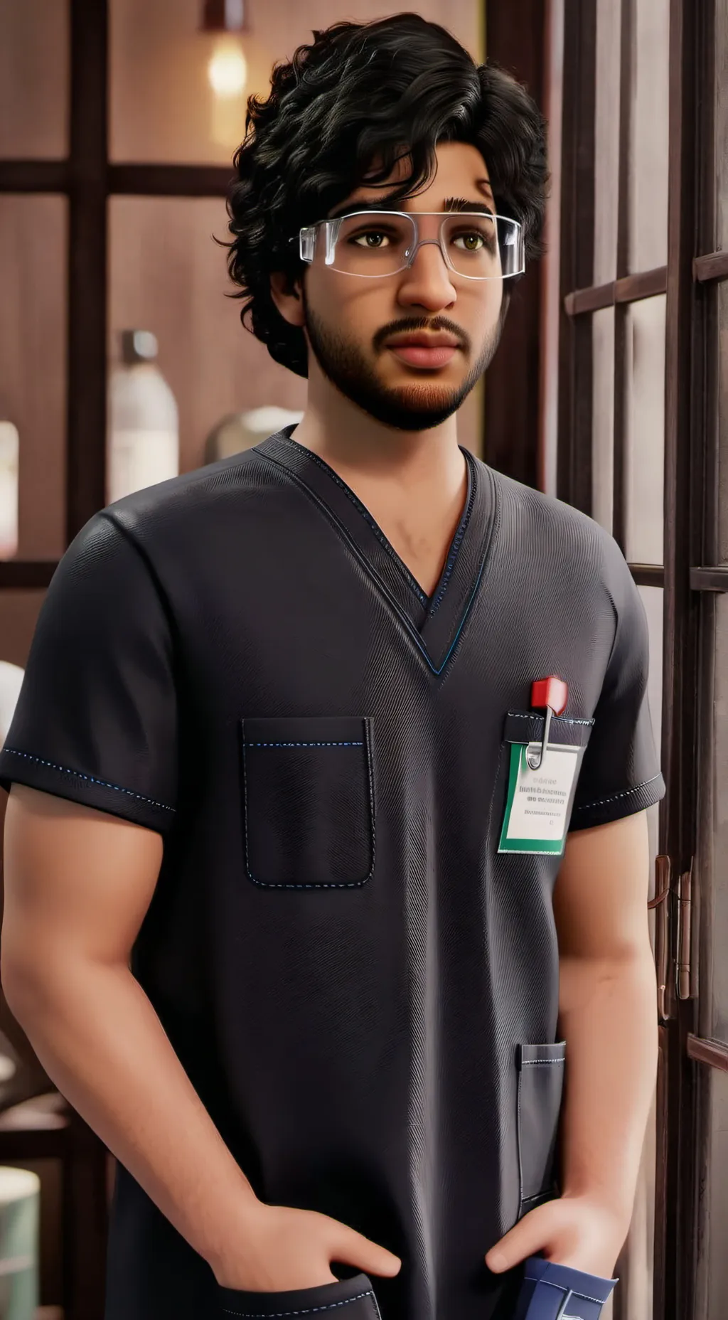 ai character: Aarav background