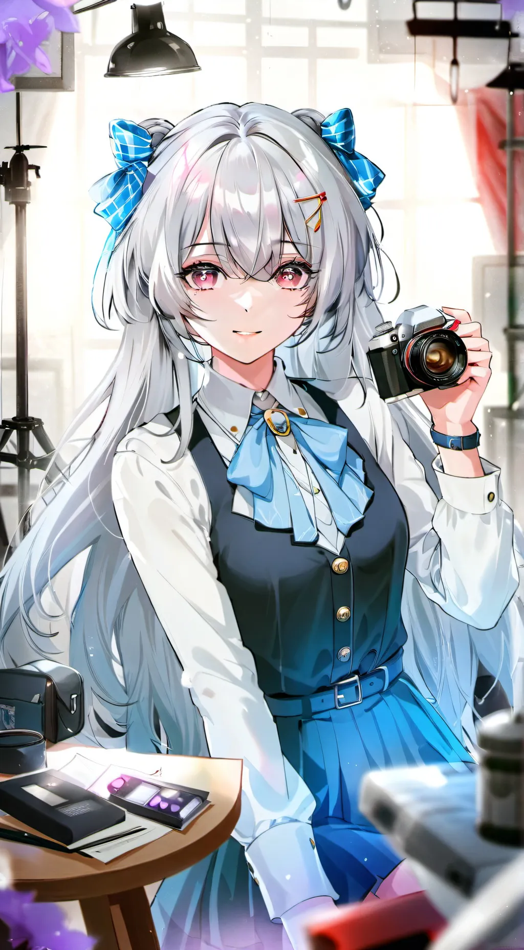 ai character: Mizuki background