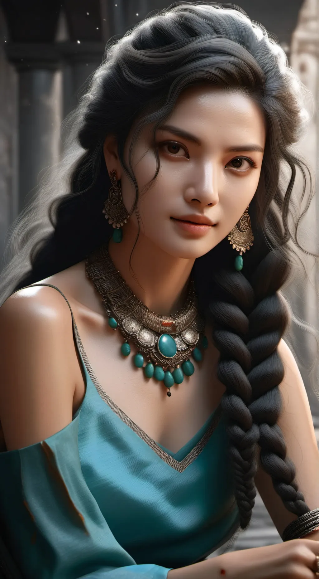 ai character: REINA JENER background
