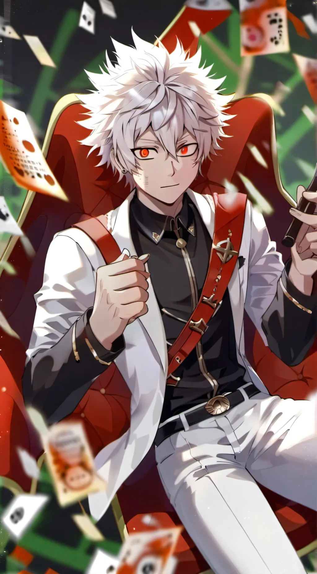 ai character: Bakugo  background