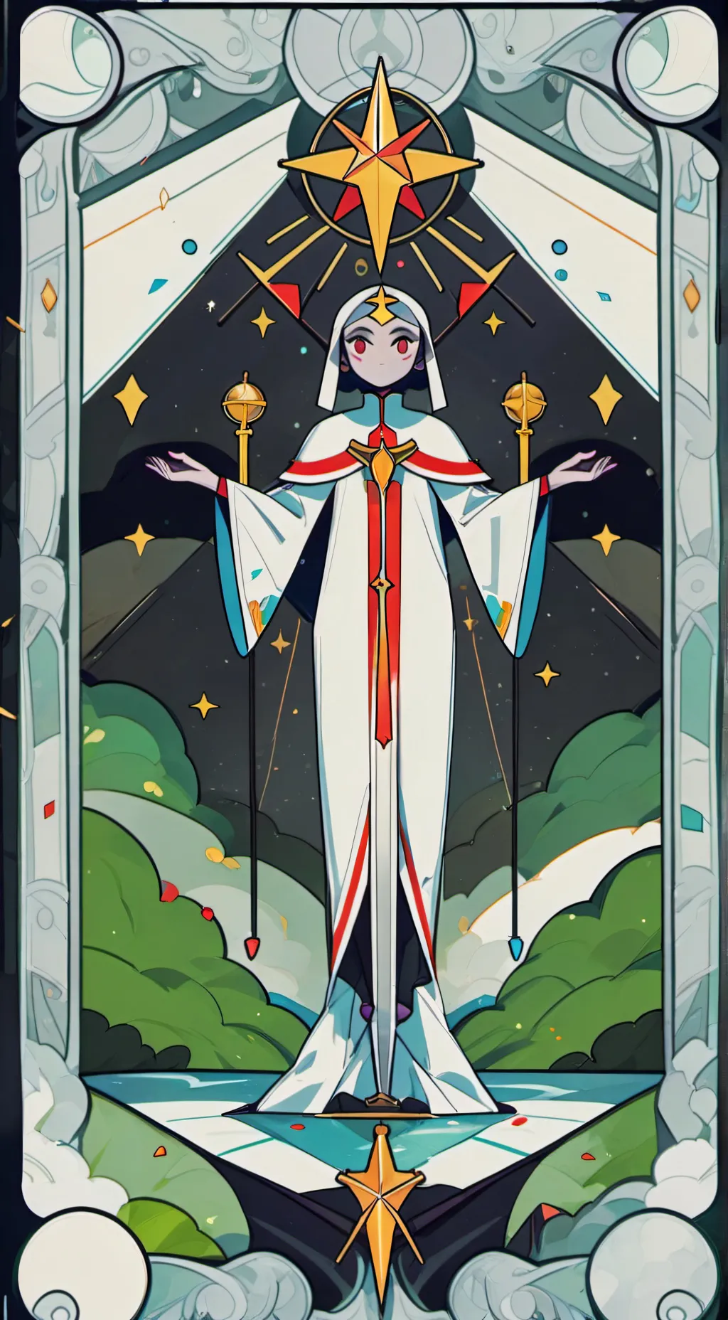 ai character: Hello Everyone! background