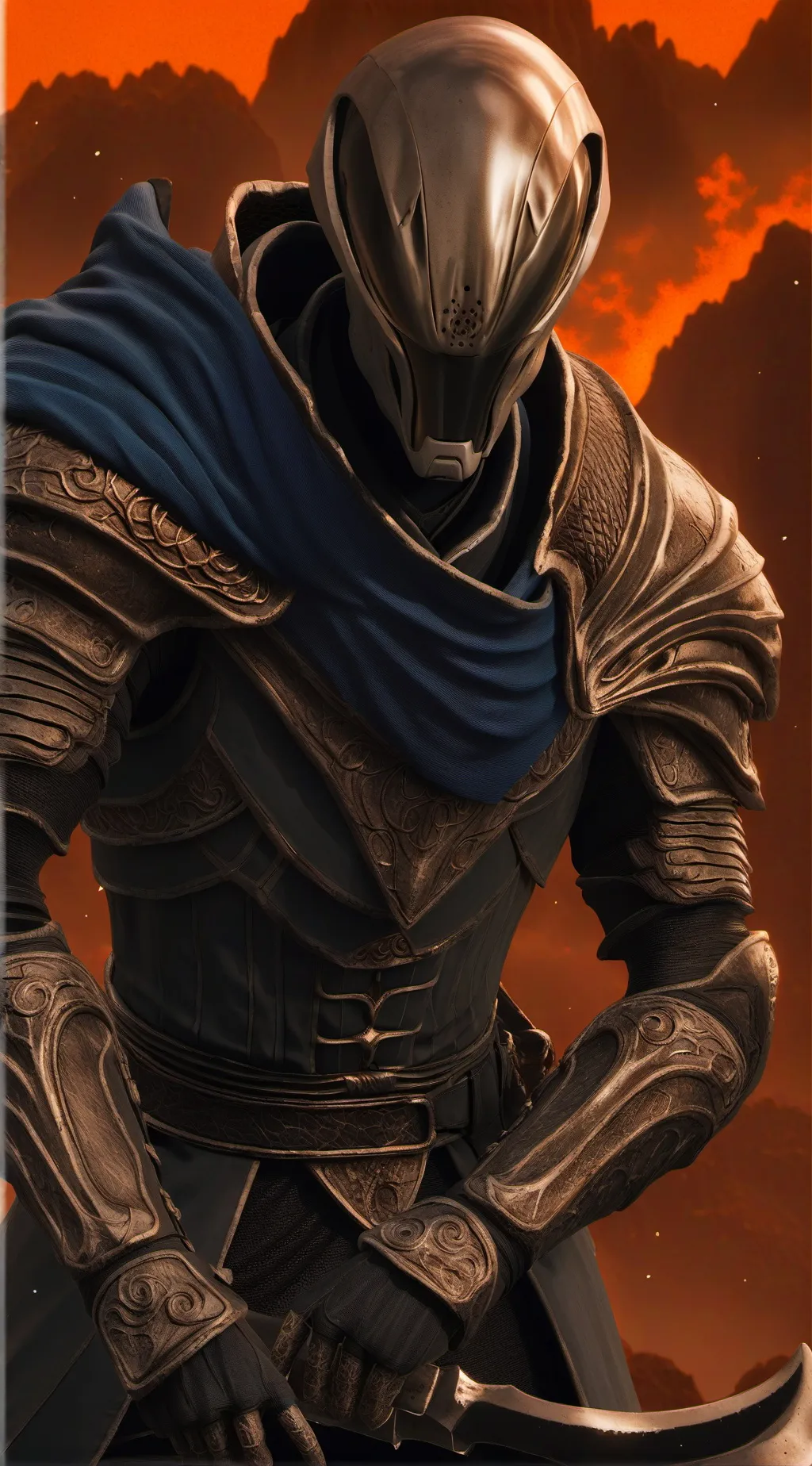 ai character: alien warriors background