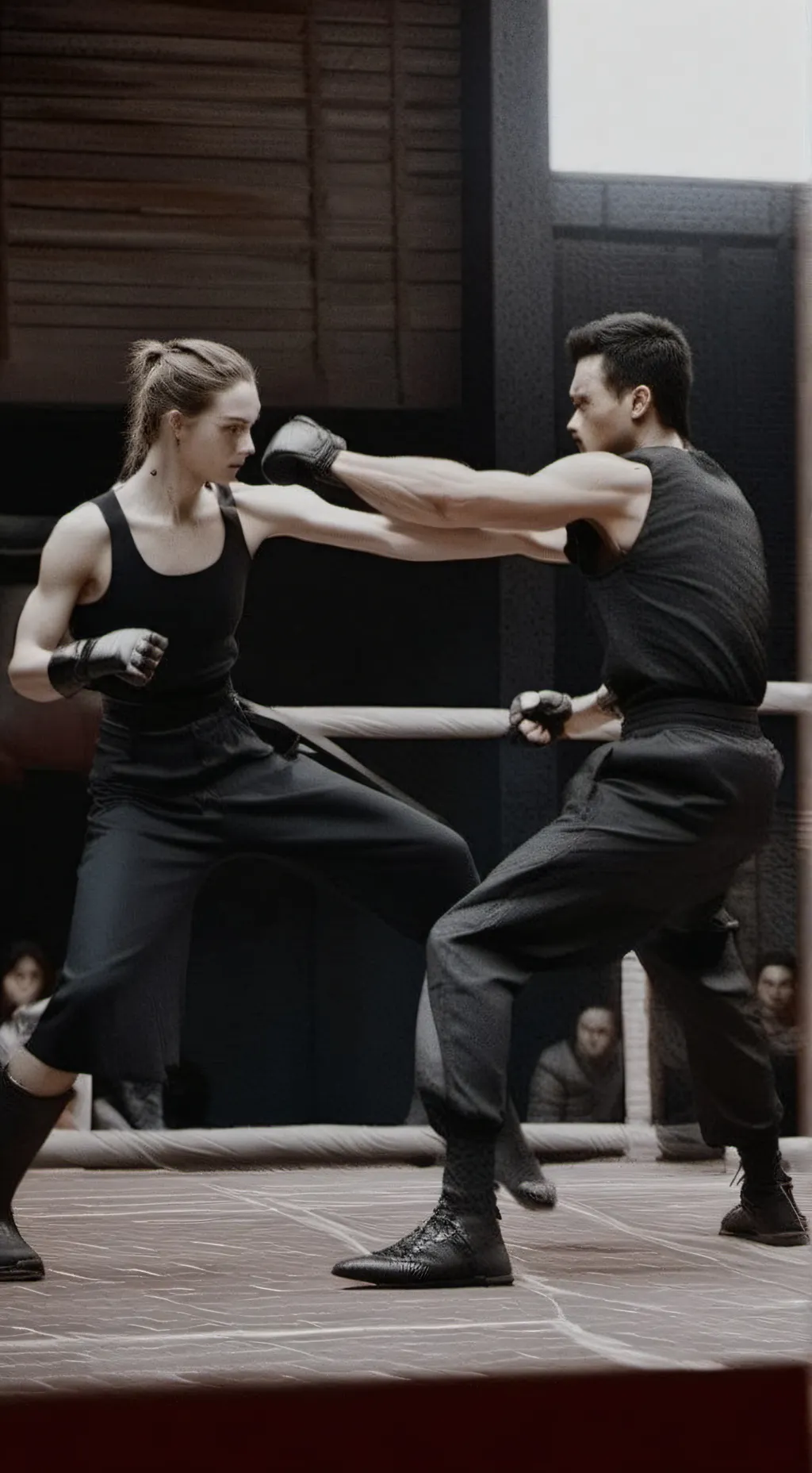 ai character: Divergent-Sparring background