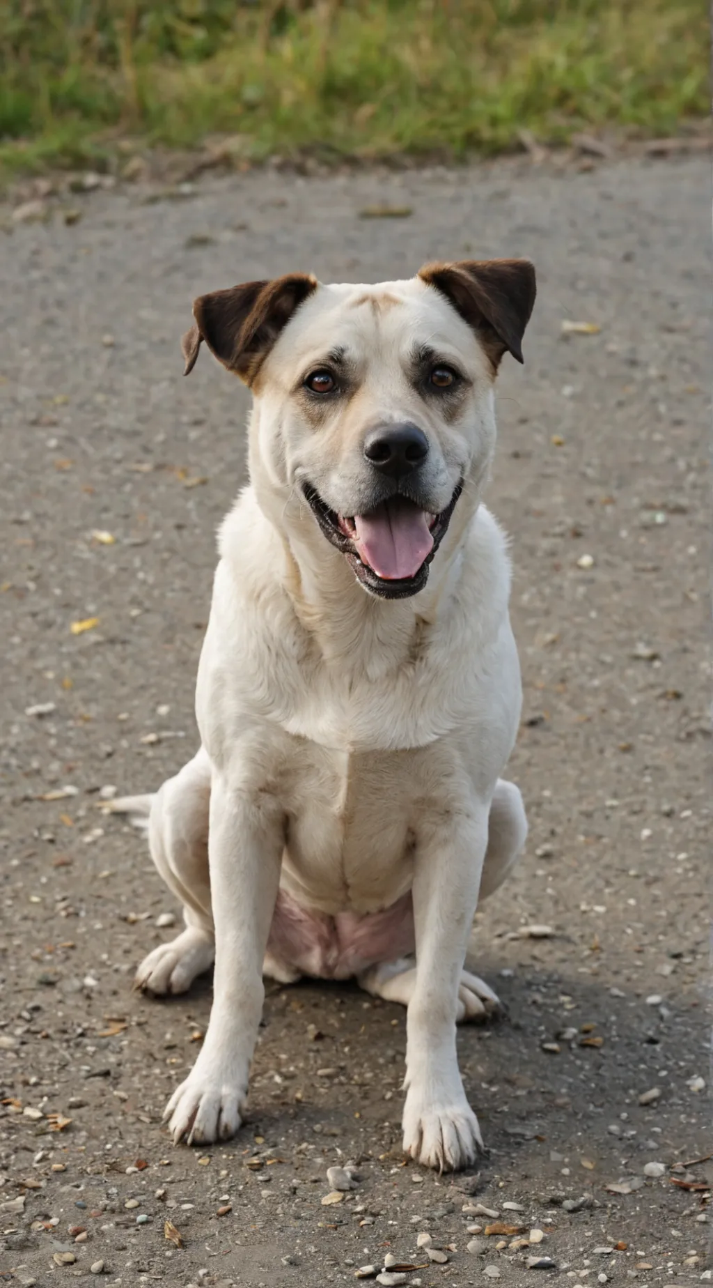 ai character: dog background