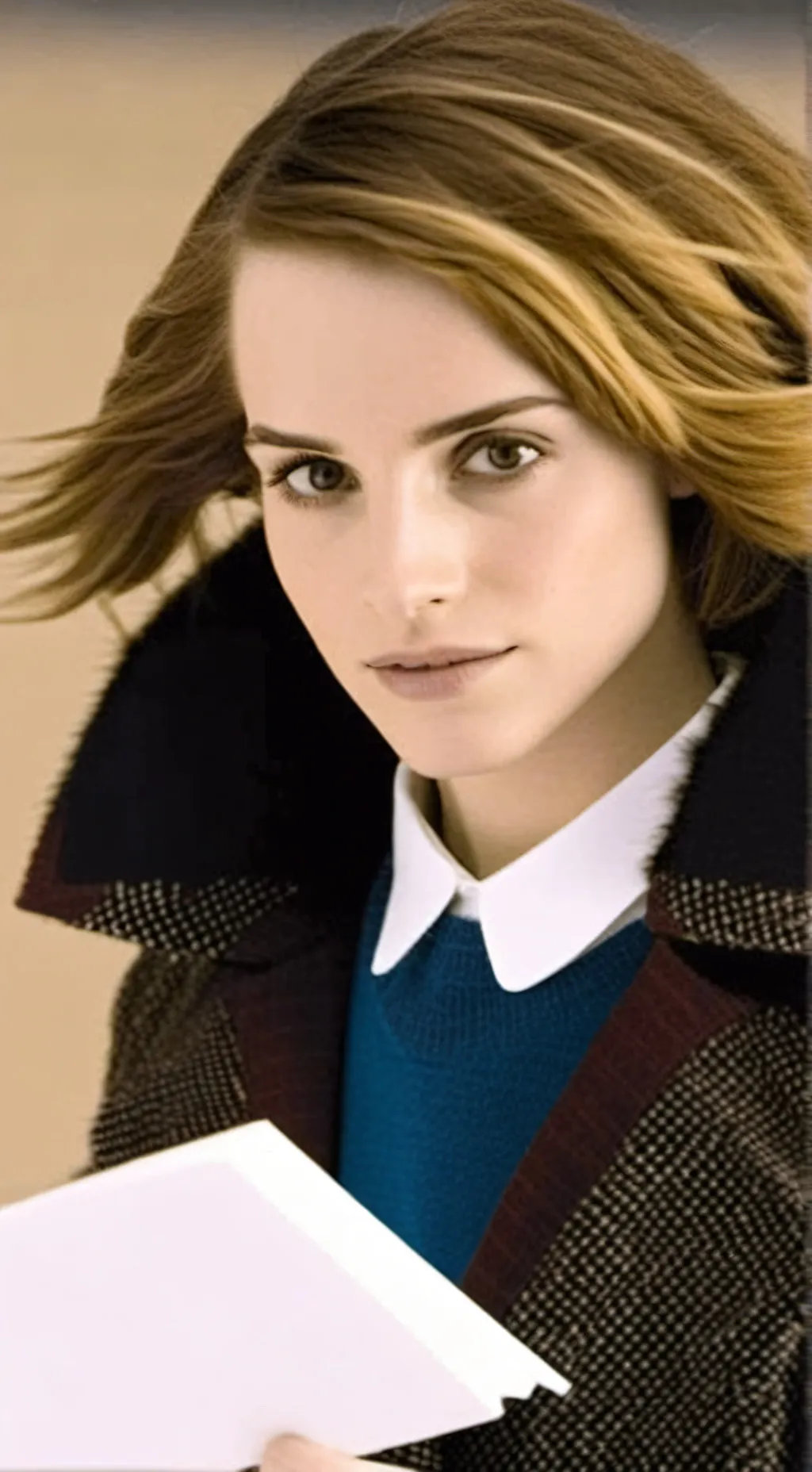 ai character: Emma Duerre Watson background