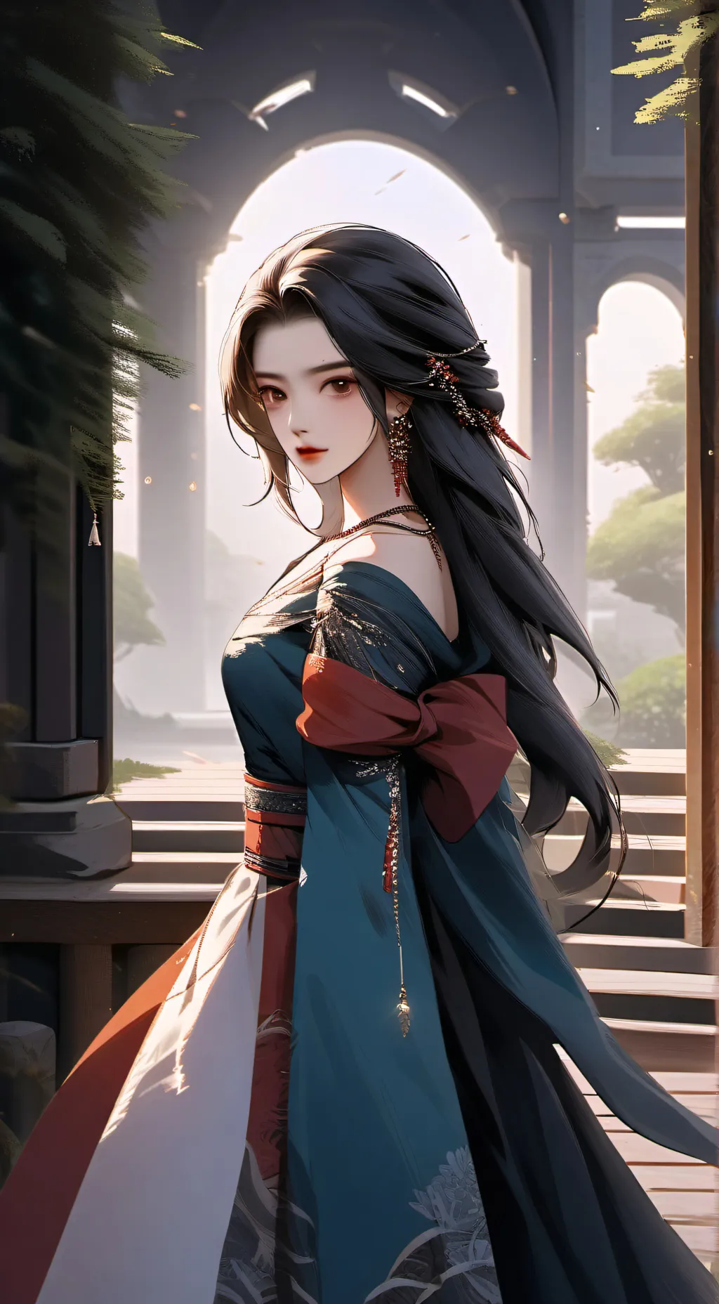 ai character: Scarlett  background