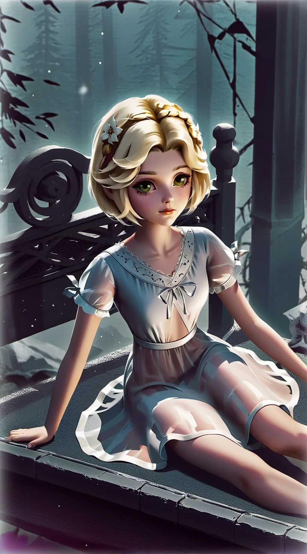 ai character: Elara background